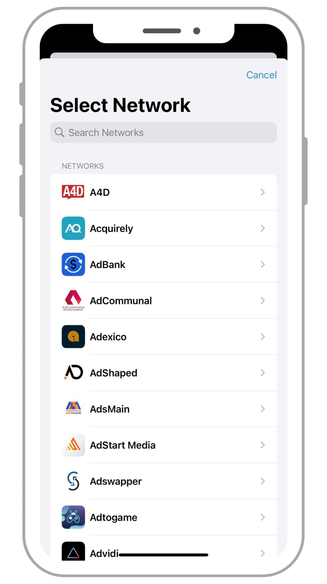 Affiliate Stats Networks - Mobile App Screenshot