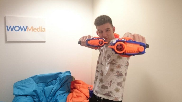 Office nerf guns