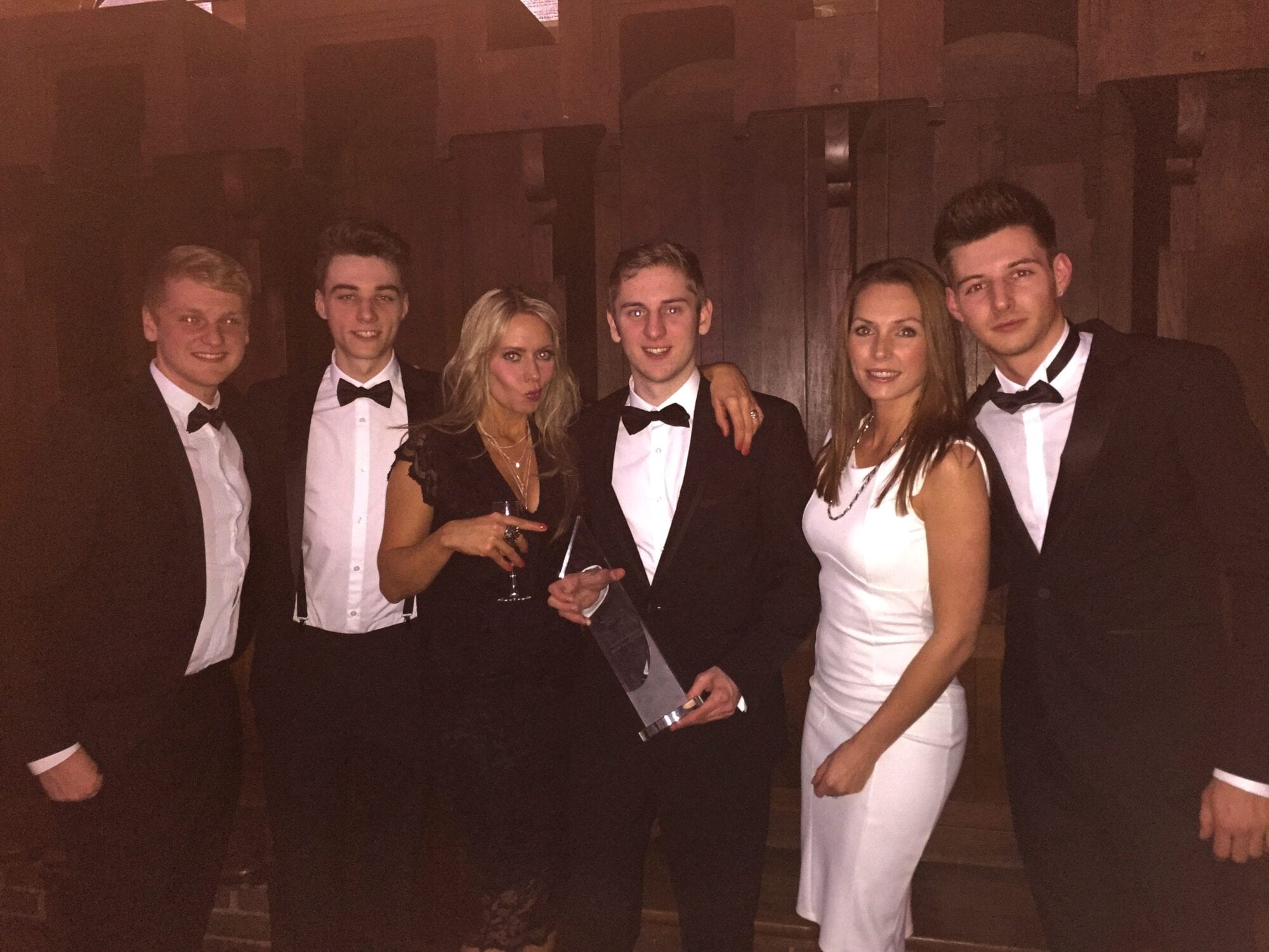 WOW Media team at the awards