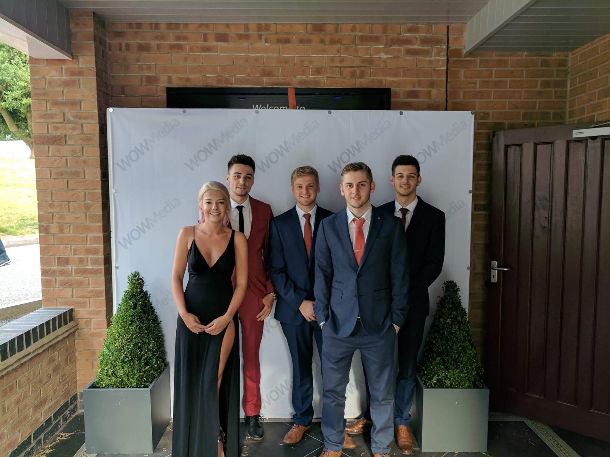 WOW Media Team photo at 10th Anniversary party