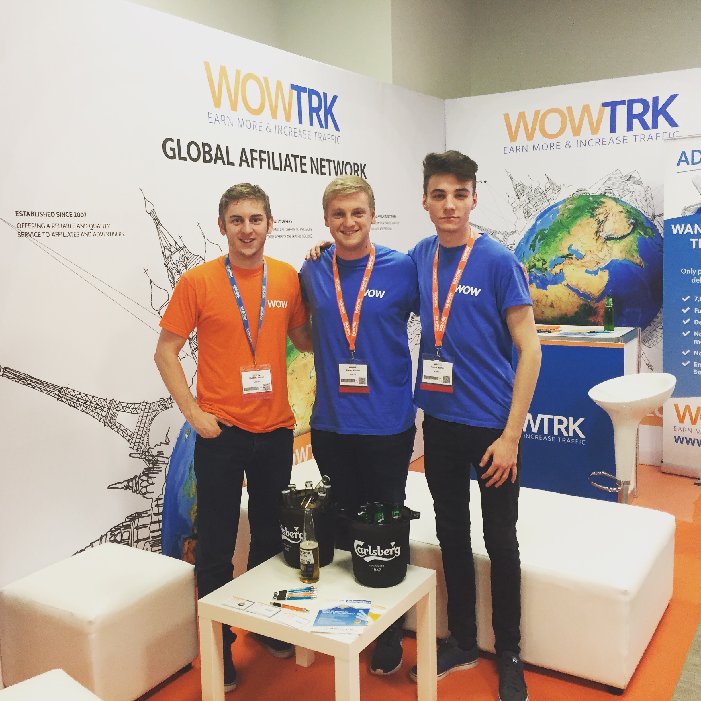 WOW Media team at SiGMA Conference Malta